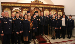 Подписание соглашения между Вяземской епархией и Смоленским Отдельским Казачьим Обществом
